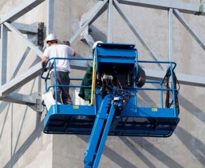 furgoneta con plataforma elevadora